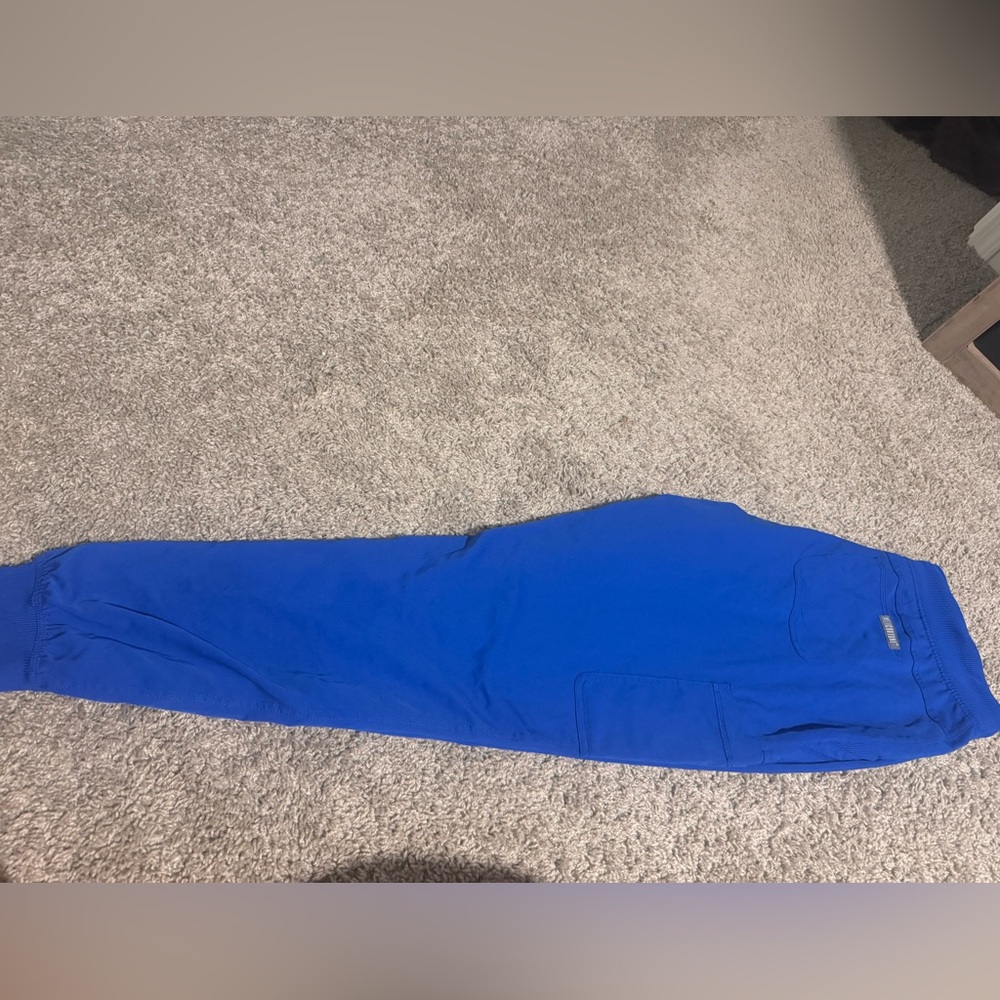 Med Couture Large Tall Blue Scrubs